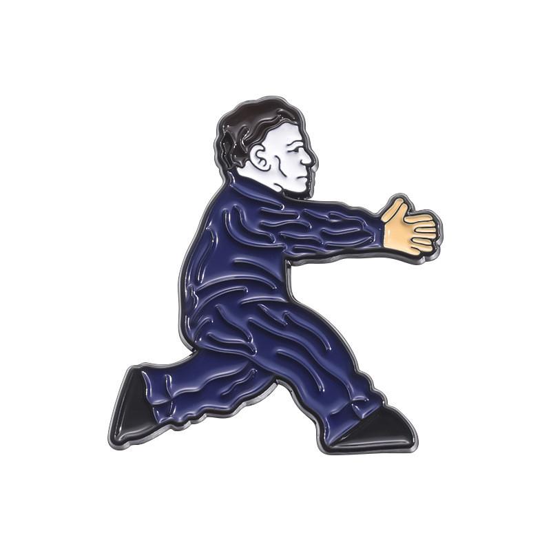 Creative Cartoon Duck Brooch Unique Alloy Badge Personality Fashionable Accessory