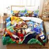 KonoSuba Bedding Set Single Twin Full Queen King Size Bed Set Adult Kid Bedroom Duvetcover Sets Anime parure de lit Bed