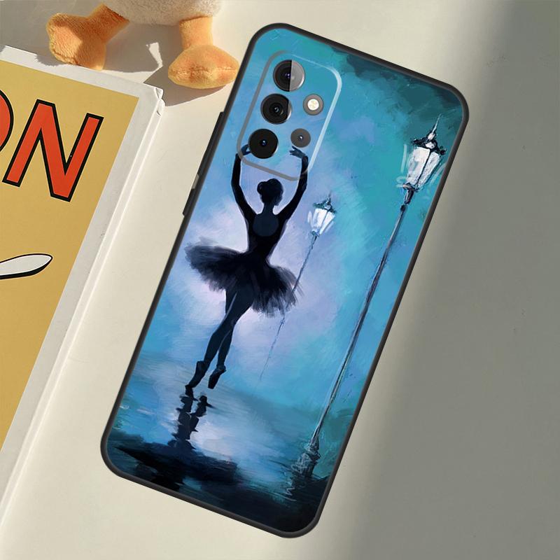 Gymnastics Oil Painting For Samsung Galaxy A06 A05 A36 A26 A16 A54 A34 A14 A22 A32 A52 A55 A35 A15 A53 A13 A56 Case