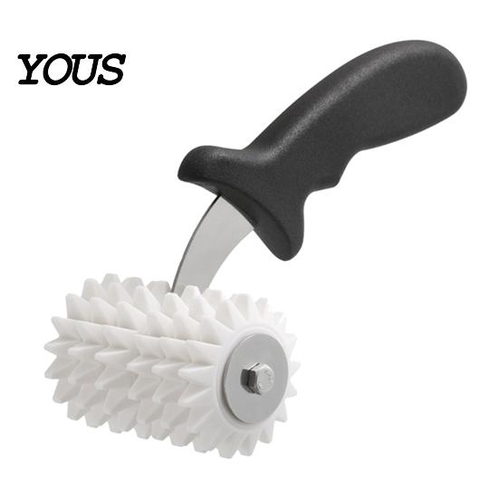 Bread Needle Roller Dough for Pizza Punch, Biscuits Hole Maker, Cake Pie Stainless Steel Docker Puncher Large Docker, Kitchen Cookies