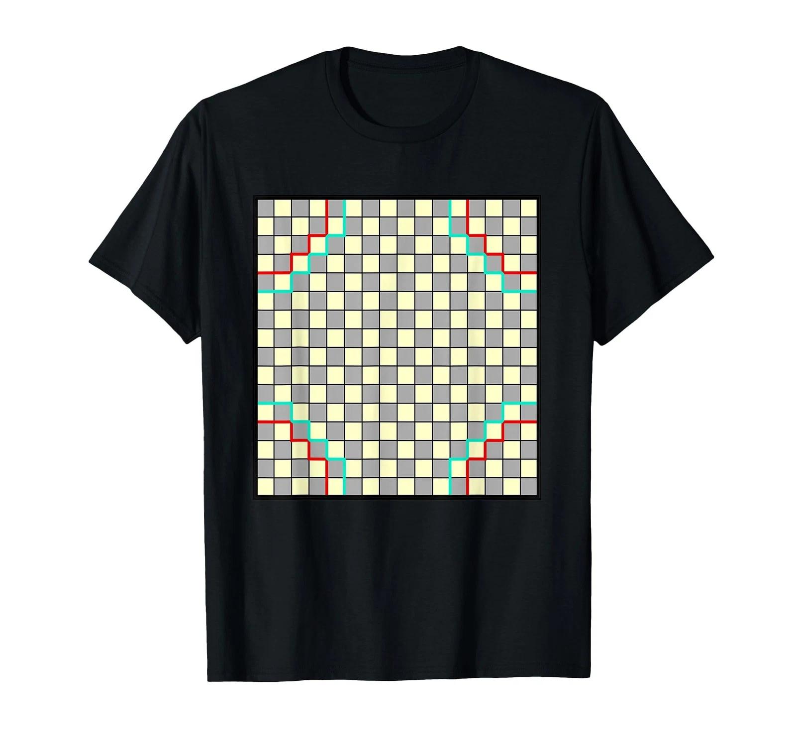 Halma Board - Checkered Strategy Board Game Checker T-Shirt_ S