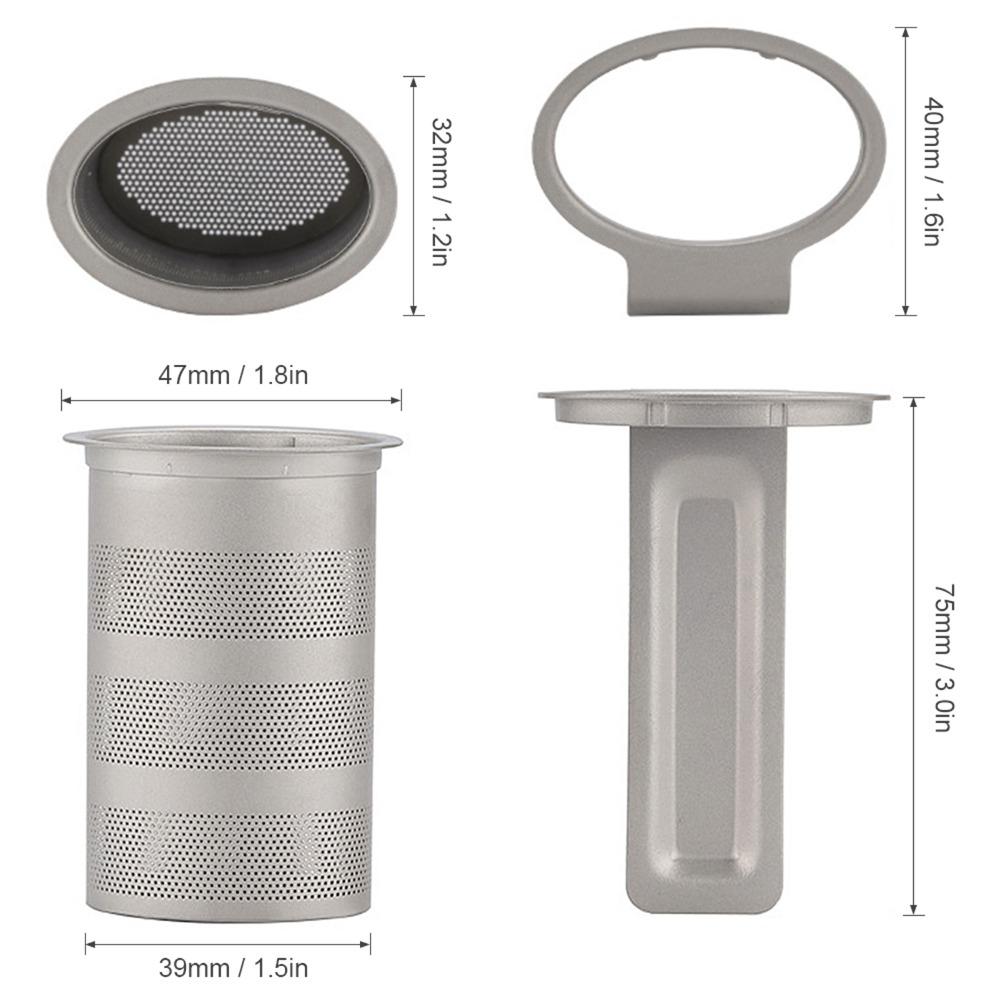 Fine Small Holes Titanium Tea Infuser Basket Titanium Loose Leaf Tea Infuser Outdoor Camping