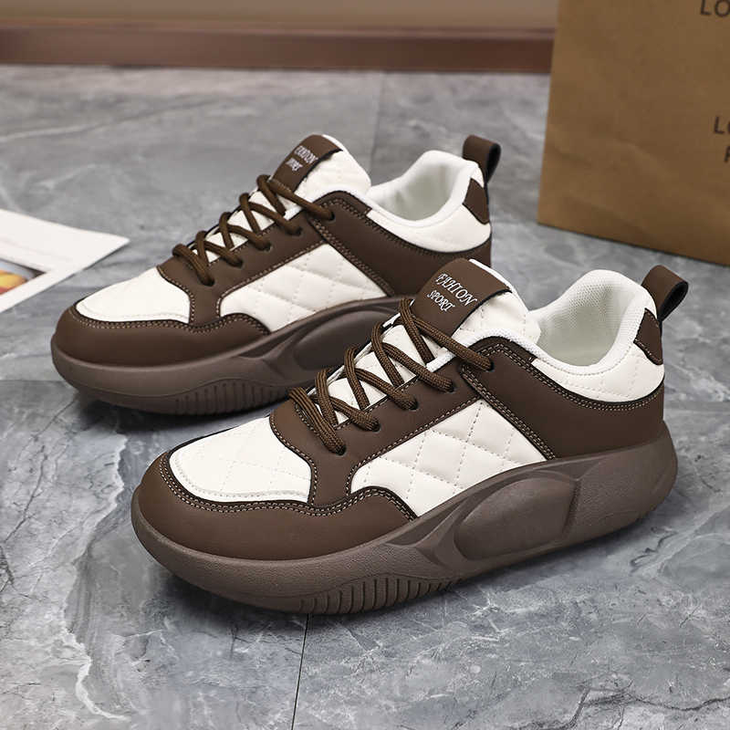 Fashion In The Forest Natural Leather Minimalist Sneakers Casual Breathable Running Shoes Women's Lace Basketball Sport Teniis