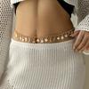 Summer Marine Element Pendant Waist Chain for Women Bohemia Starfish Shell Conch Turtle Belly Chain Vacation Bikini Body Jewelry