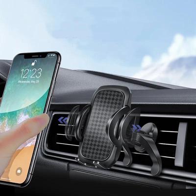 Držák telefonu do auta 360° Air Vent Clip Mount Držák pro iPhone 15 14 13 Pro Max Samsung S24 S23 S22 Xiaomi Redmi Note 12 Oppo Moto Držák na mobil