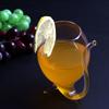 Heat Resistant Transparent Cocktail Glass Cup with Straw for Wine Whiskey Milk Juice Tea Sipping Sipping Cup with Drinking Tube