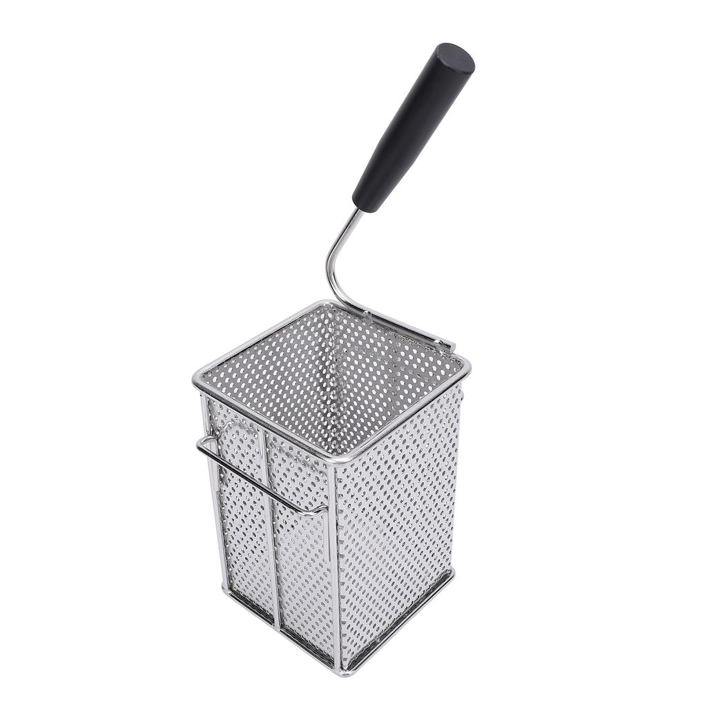 304 Stainless Steel Fry Basket with Handle French Fry Chip Basket Filter Pasta Strainer for Home