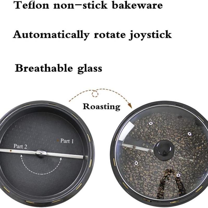 Multifunksjonell Husholdnings Kaffebrenner Maskin Høy Kapasitet Kafé Butikk Elektrisk Kaffebønnebrenner