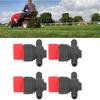 10Pcs Fuel Shut Off Valve, 1/4 Inline Fuel Cut Off Shut Off Valve Gas Fuel Small Engine On Off Fuel Switch Tap for 494768 5091H 5091K 697947 Lawn