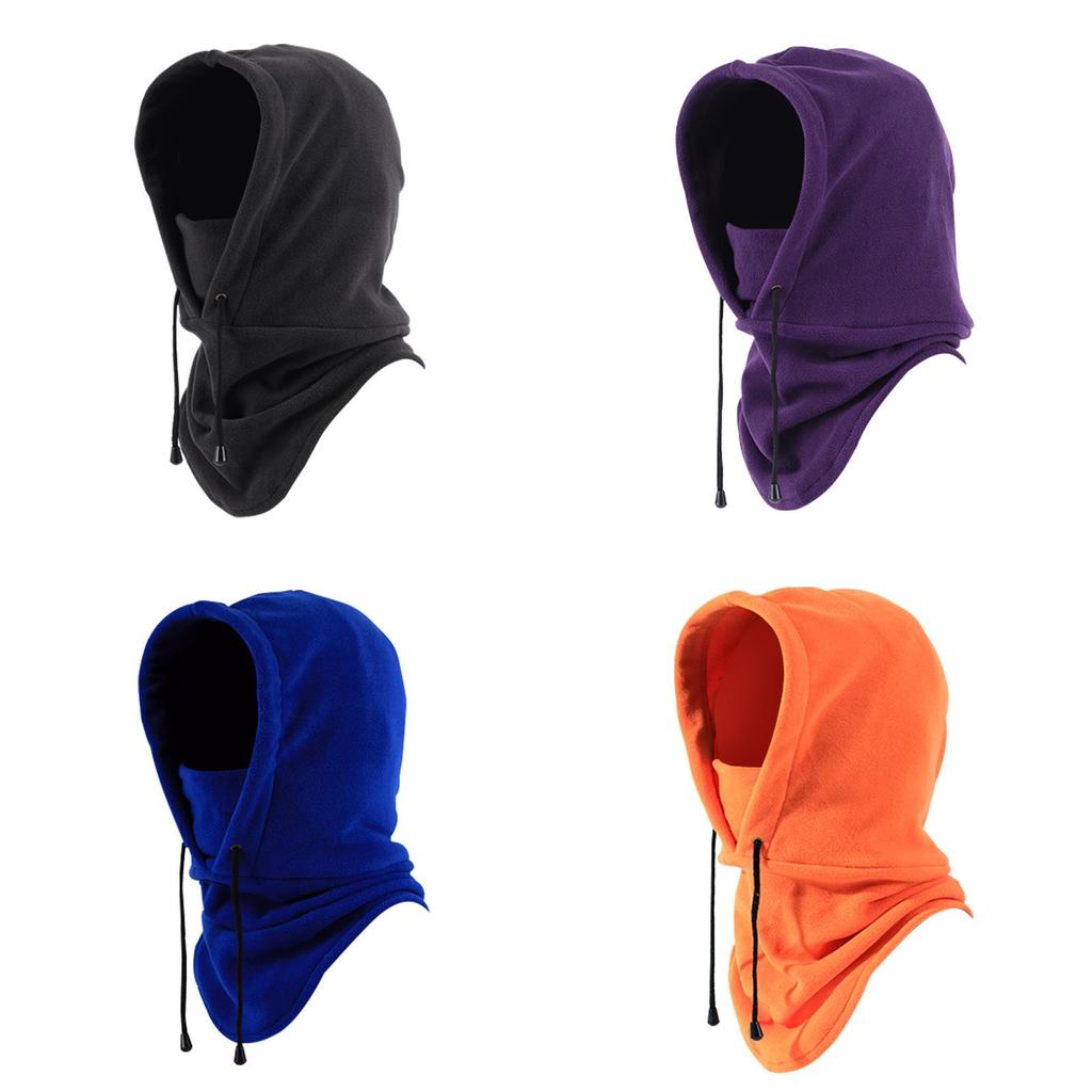 Winter Cycling Mask With Fleece Material For Outdoor Skiing And Running