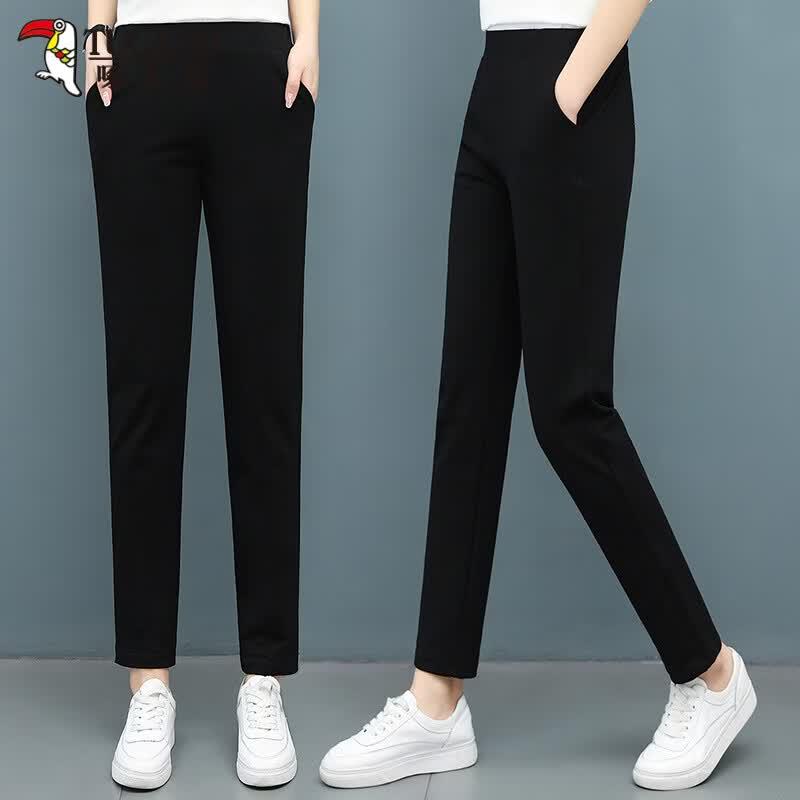 Tucano Women's Summer High-Waist Loose Casual Long Pants
