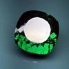 12-13 Ct Natural Green Tourmaline Cushion Cut Fabulous Certified Loose Gemstone