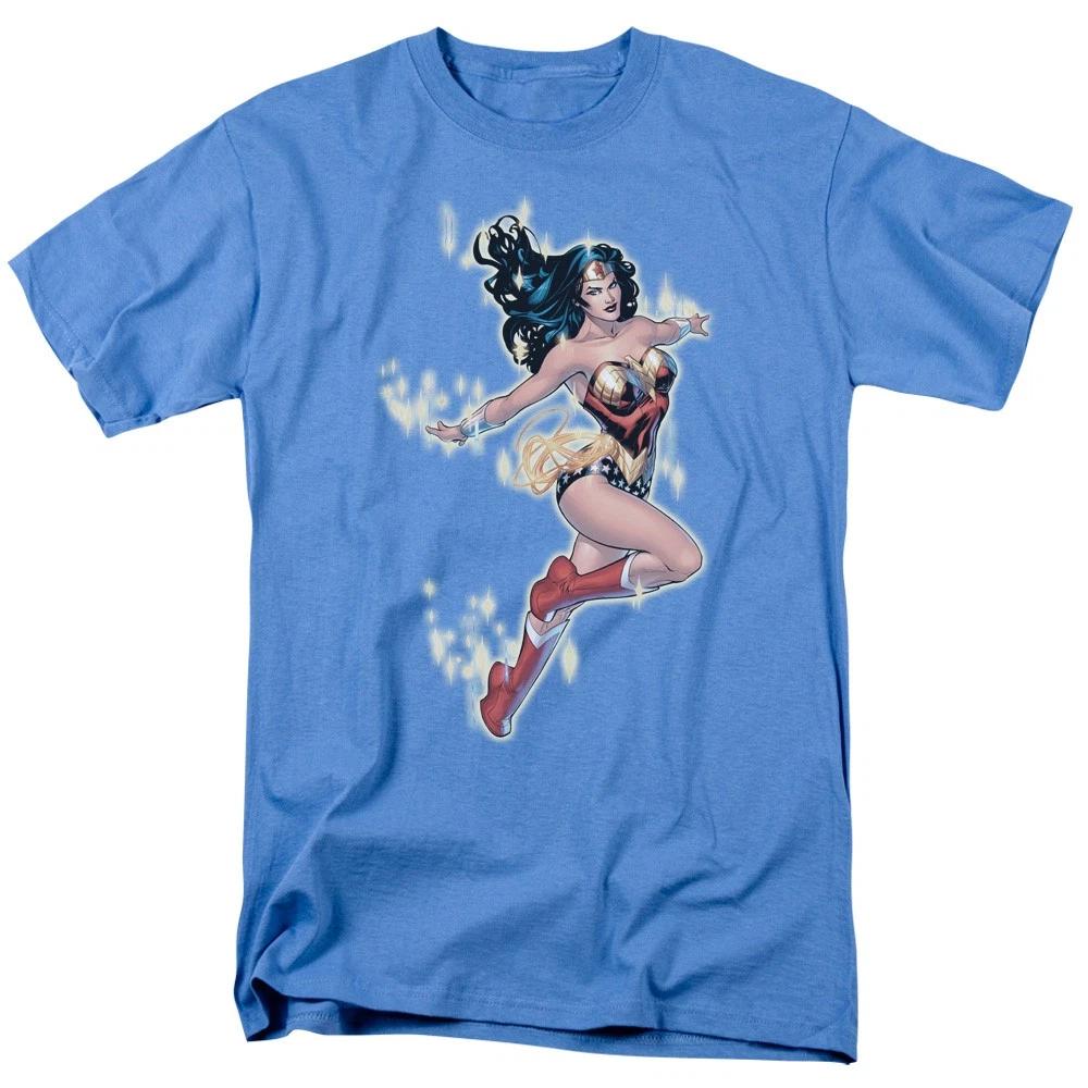 DC Comics - Justice League - Simple Wonder - Unisex Children s T-shirt - Blue 100
