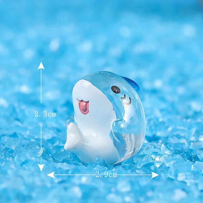 Cute Micro Landscape Shark Decoration Accessories Desktop Toy Doll Kids Gifts