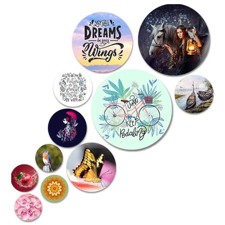 

Wall Art MDF Wooden Hanging for Living Room | Bedroom | Home Decor | Office | Gift | Quotes Items House Decoration, Decorative Hanging Items