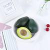 Creative Lifelike Plastic Fake Fruit Pranks Supplies Artificial Avocado Table Decoration Photography Props Party Ornaments