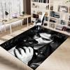 Dark Cat Connection Carpet For Playroom Bedroom Living Room Sofa Home Decorkids Game Area Rug Nonslip Floor Mat