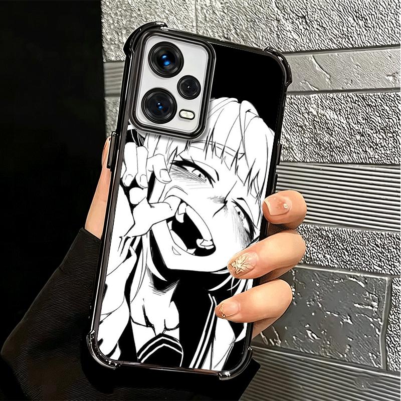 MHA My Hero Himiko Toga Soft Phone Case For Xiaomi Redmi Note 14 15 Pro Plus 13 12 11S 11T 5G 10 9S 9 Plating Anti-Fall Fundas