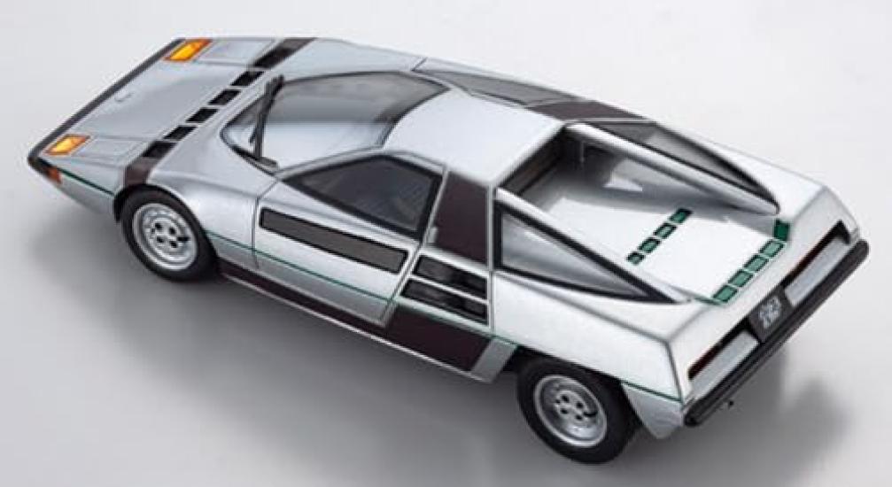 Kyosho Originální Dome Zero Hotový model 1/43 (stříbrný)