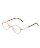 MAISON MASTER Pure Oval Glasses (Rose Gold)
