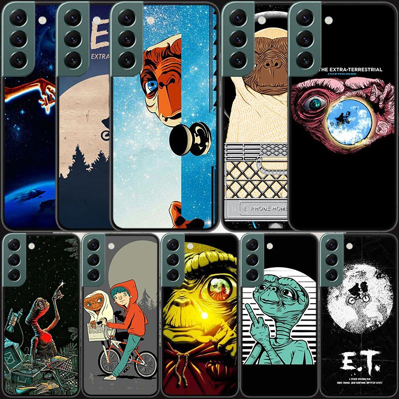 E.T. the Extra-Terrestrial Phone Case For Samsung Galaxy S22 S25 Ultra S21 S10 Plus S26 Edge S20 S23 S24 FE Cover Silicone S