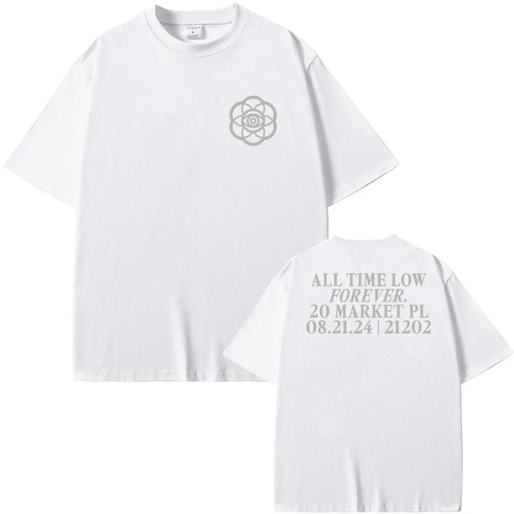 FOREVER POPUP TEE All Time Low Band Same As Official Website 100%Cotton Tee-shirt Sleeve High Quality O-neck Short Sleeve TEES