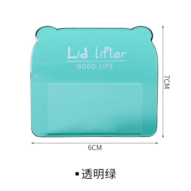 1 WC-Deckelheber Sitzdeckelheber Griff zur Vermeidung schmutziger Hände Kreatives WC-Sitz-Hebeartefakt WC-Klappenheber