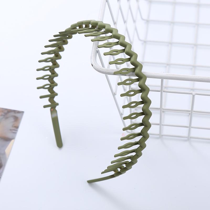 Bandeau Denté Antidérapant pour Femmes Coréennes et Organisateur de Frange