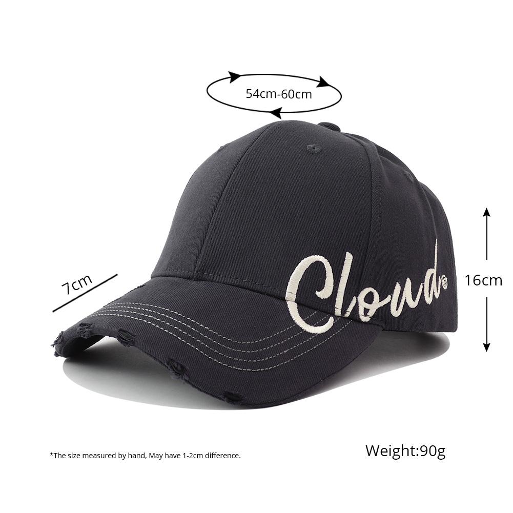 New 100% Cotton Baseball Cap For Men Women Letters Embroidered Snapback Hat Summer Sun Caps Unisex Casual Hip Hop Hats