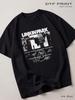 T-shirt Nera Linkin Park, Rock Back in