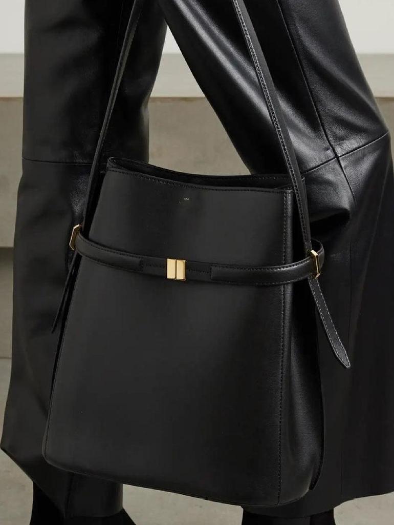 2025 TOTEME Swedish Women's Casual Tote & Crossbody Bucket Bag