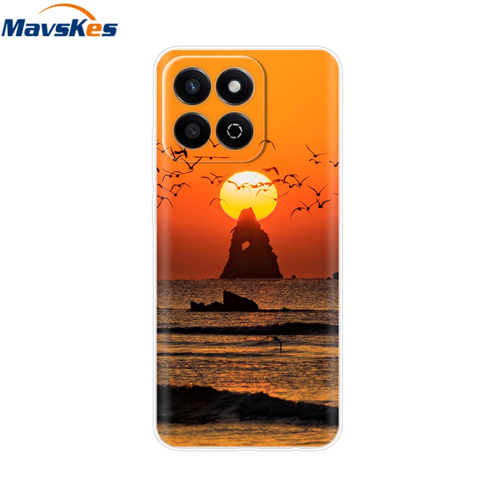 For Honor 200 Smart Case Luxury Painted Soft TPU Silicon Back Cases On for Honor200 Smart 200Smart Phone Shell Cover Bags 6.8''