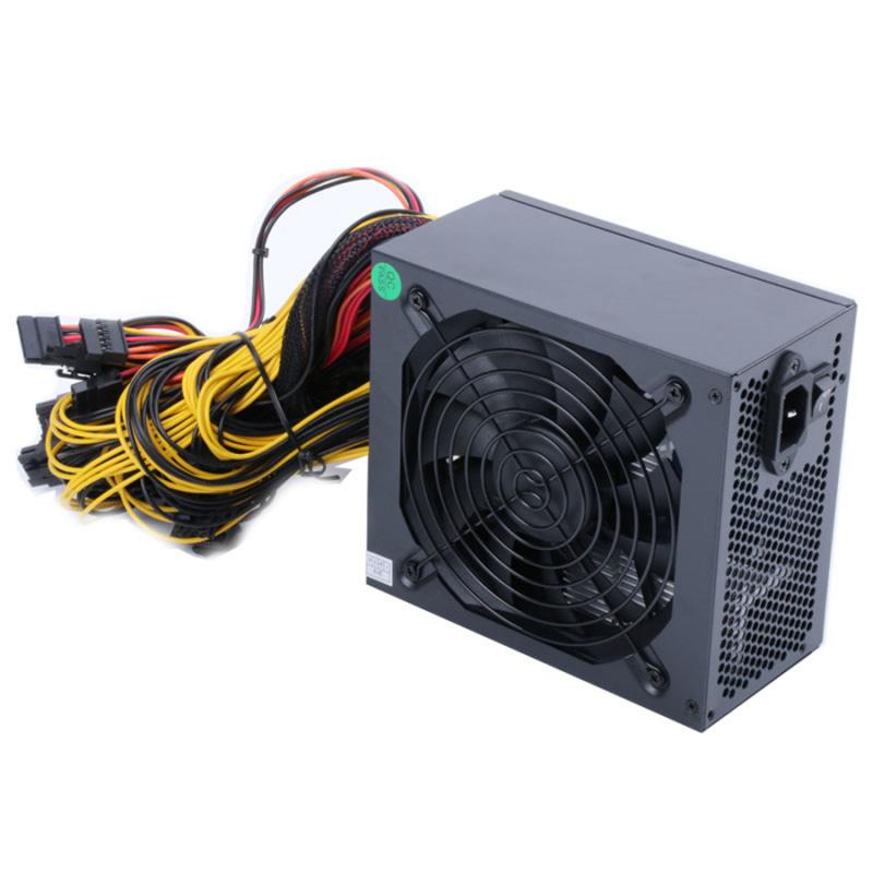 2600W Mining Power Supply For 8 Graphics Card 1060/1070/370/470/570/580/380/480
