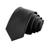[NECOTIA] [Amazon Exclusive Brand] One-touch fastening tie for funerals  Matte Black, Solid Color (5cm, 6cm, 8cm) (8cm wide, 48cm One-touch fastening