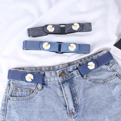 New Buckle-free Elastic Invisible Belt for Jeans Belt Without Buckle Easy Belts Women Men Stretch No Hole Belt