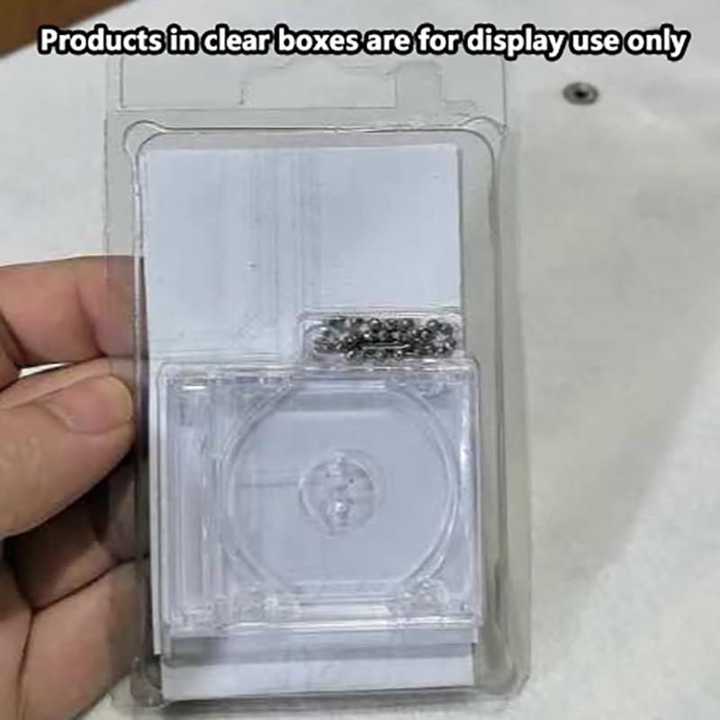 Blister Plastic Transparent Packaging Box Keychain Case Cover Cosmetic Gift Box Display Box With Hang Hole