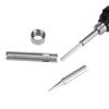 60W Electric Soldering Iron Adjustable Temp Hand Tool Kit with Switch Button