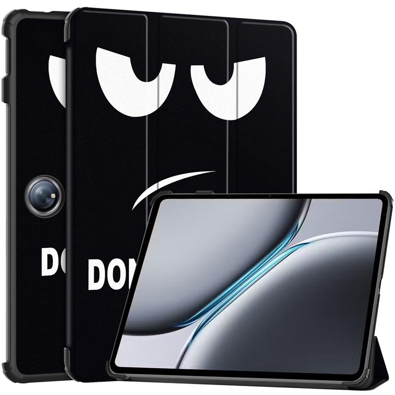 12.1" Trifold Magnetic Leather Hard Protective Cover for Oneplus Pad 2 Oneplus Pad Pro Foldbale Case Auto Sleep/Wake