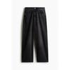H M Super Baggy Jeans Black