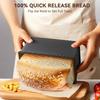 1 pz teglia rettangolare per plumcake con coperchio stampo per cottura del pane torta tostato antiaderente scatola per toast con coperchio stampo per pane in acciaio alluminato