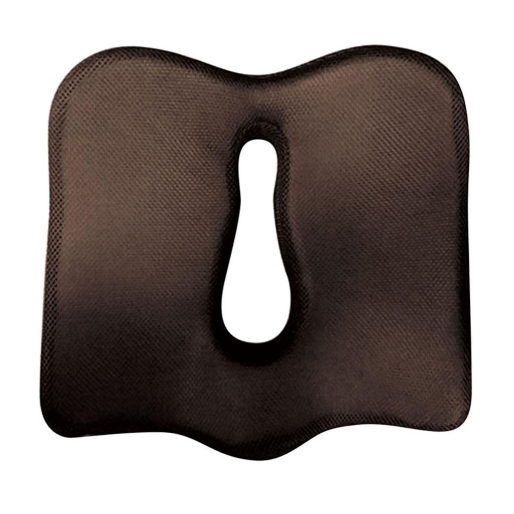 TRADE ONE Chair Ergo Memory Pelvic Desk 20512 Pad, Cushion, Cushion, Foam, Chair, Orthodontics, Work, Office, Cushion, Brown,