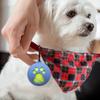 Pet Topu Tutucu Paw Print Silikon Tatsız Uzun Ömürlü Yumuşak Doku Anti-deforme Köpek Topu Tutucu