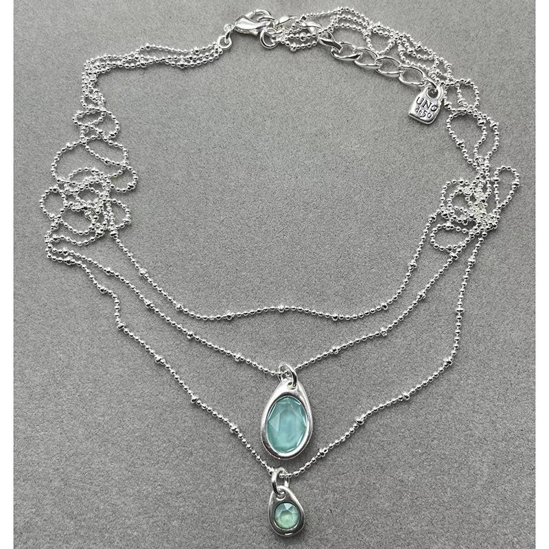 2024 UNOde50 European High-Quality Gem Necklace: Exquisite Fashion Jewelry Gift for Women