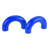 2pcs Blue Front Tow Hook Protect Cover Case Fit For Ford Ranger 2023 2024 2025