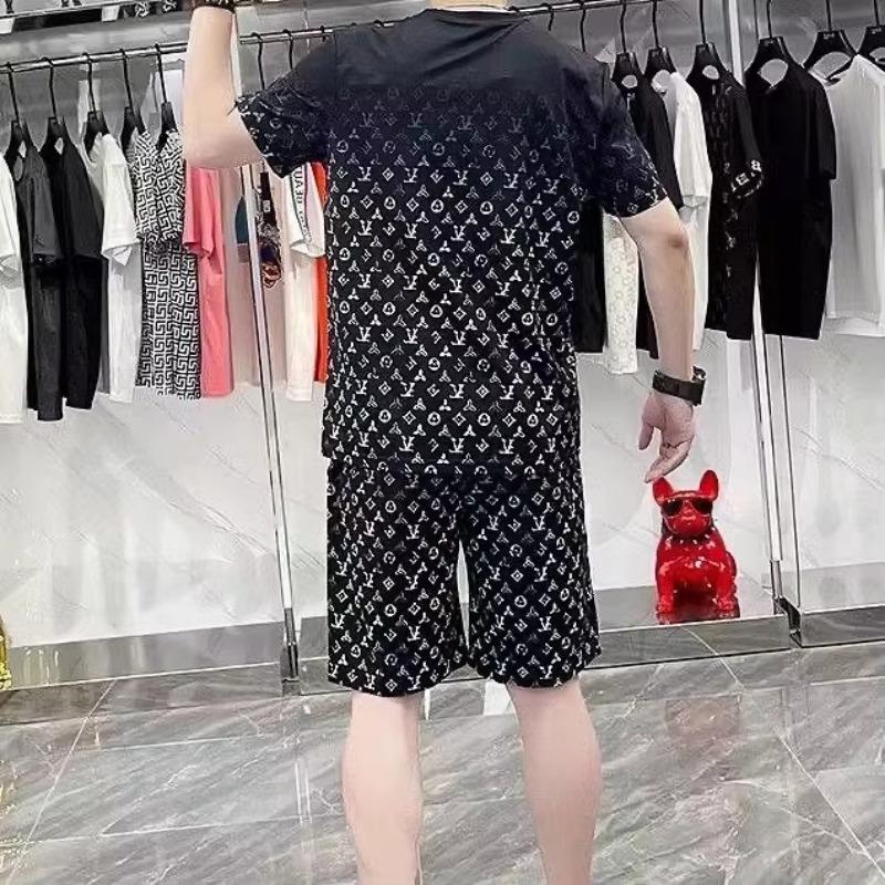 

Летний взрыв персонализированный роскошный костюм шорты 3D печать 2024 европейский летний мужской красивый модный дышащий 4XL