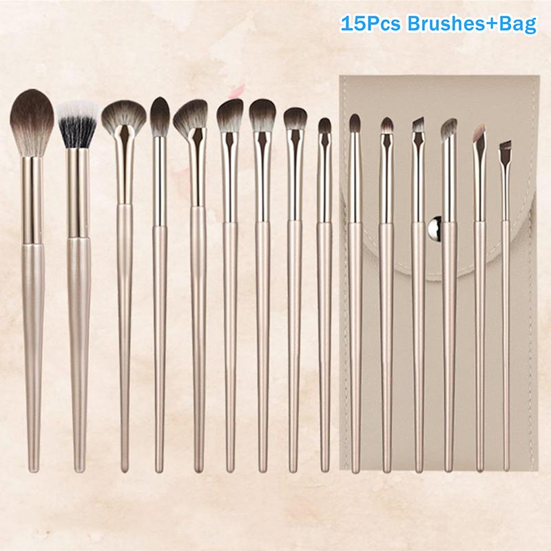 Eye Makeup Smudge Undercover Eyeliner Blade Eye Detail Small Makeup Brushes Eye Soft Bristle Eyeshadow Brushes With Storage Bag
