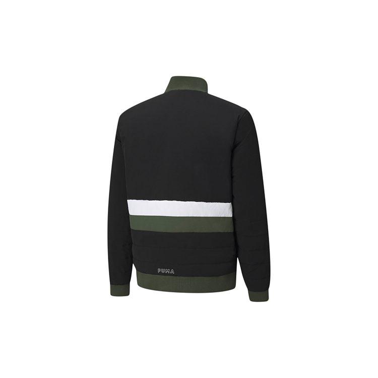 PUMA Parquet Jackets Men's Black Stand Collar Moderate Other 599940-02