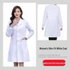 Unisex Short & Long Sleeve White Lab Coat for Medical Professionals and Students – Ideal for Autumn and Winter