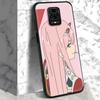 02 Zero Two Anime Darling In The Franxx Case For Xiaomi Redmi Note 9S 9 8 7 10 Pro 8T 9C 9A 8A Black Silicone Phone Cover Sac