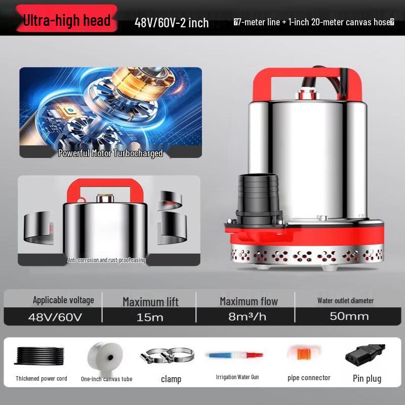 Electric Vehicle DC Submersible Water Pump